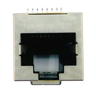 Modular RJ45 connector 1 Port Vertical Surface Mount Tab-Up (1)