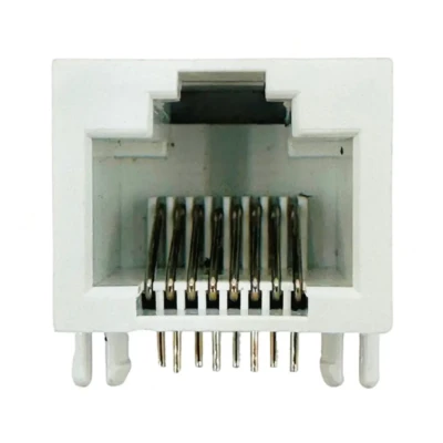 Modular RJ45 1x1 Tab Down 8P8C Through-Hole Type (3)