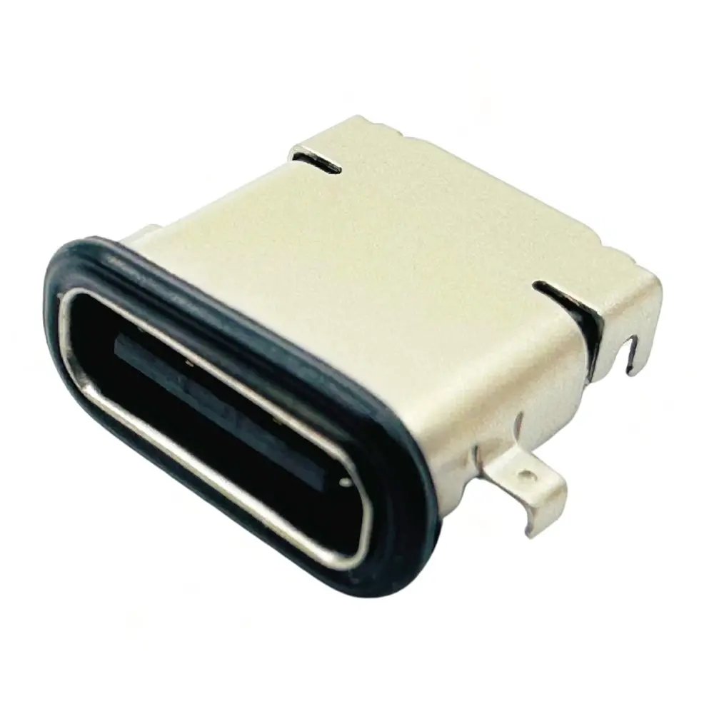 USB Type-C Female Receptacle 24P SMT +DIP Waterproof IPX7 Type (1)