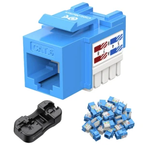 Gold-Plated RJ45 Jack