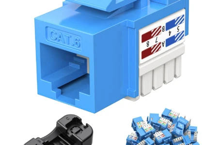 Gold-Plated RJ45 Jack