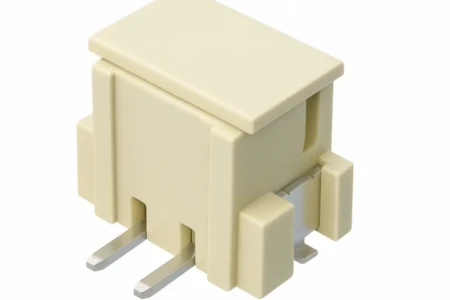 2.50mm Vertical SMT Wire-to-Board Connector with SMT gull-wing terminals and metal hold-down pads — Dragon Well