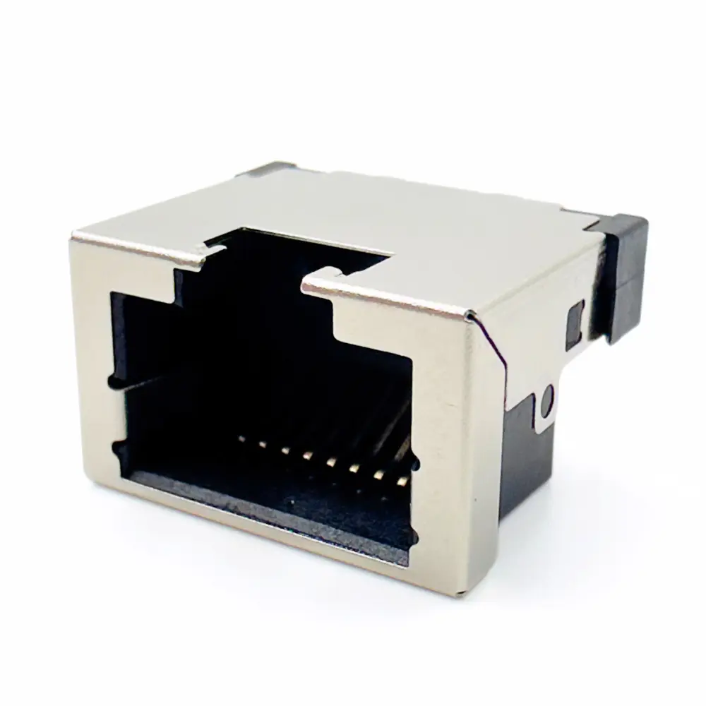 Mid-Mount RJ45 connectors, Single Port, Shielded