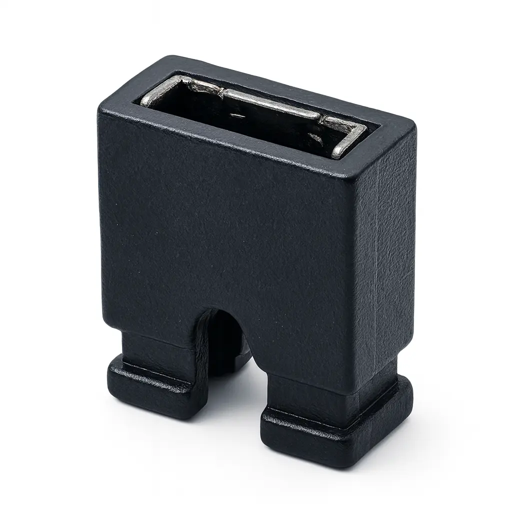 2.54mm Vertical Female Header – Precision Single-Row 2P THT