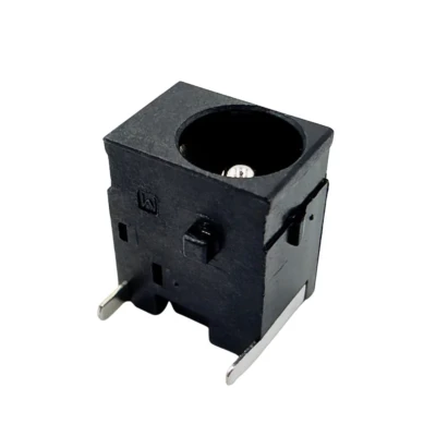 DC Power Jack 6.0 mm OD, Right-Angle Through-Hole