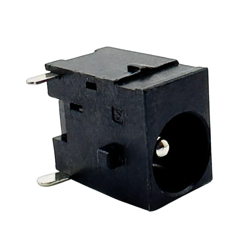 DC Power Jack 6.0 mm OD, Right-Angle Through-Hole (DW-DJ-D0440)