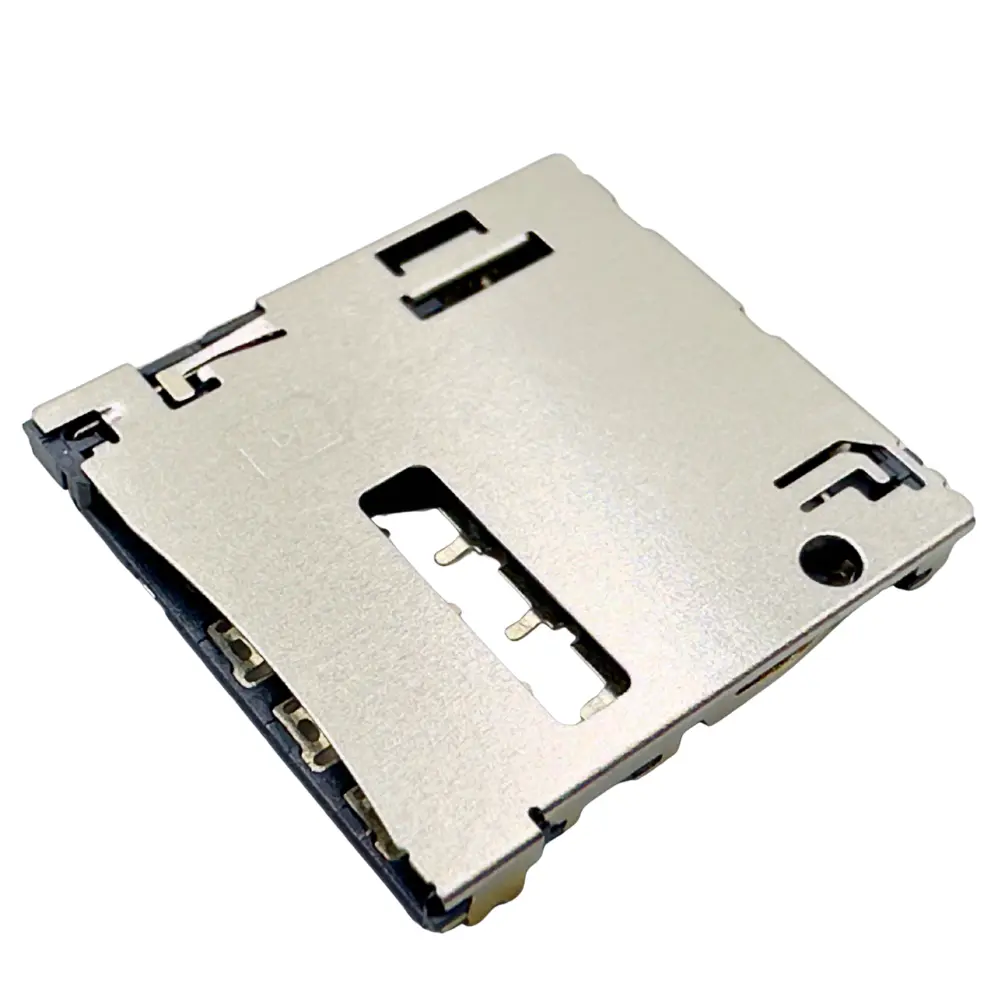 Micro SIM Push SMT Connector with Detect (DW-SM-61409) Micro SIM Push SMT Connector with Detect (DW-SM-61409)