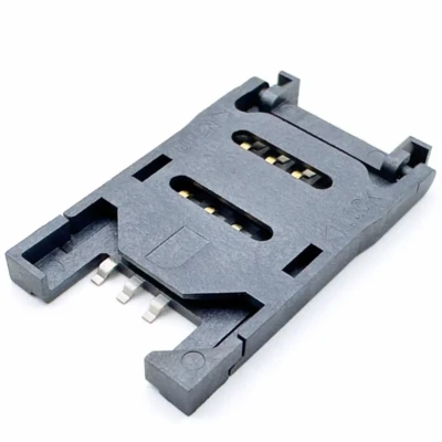 SIM Card Holder Push-Pull SMT 8P 2.8 mm