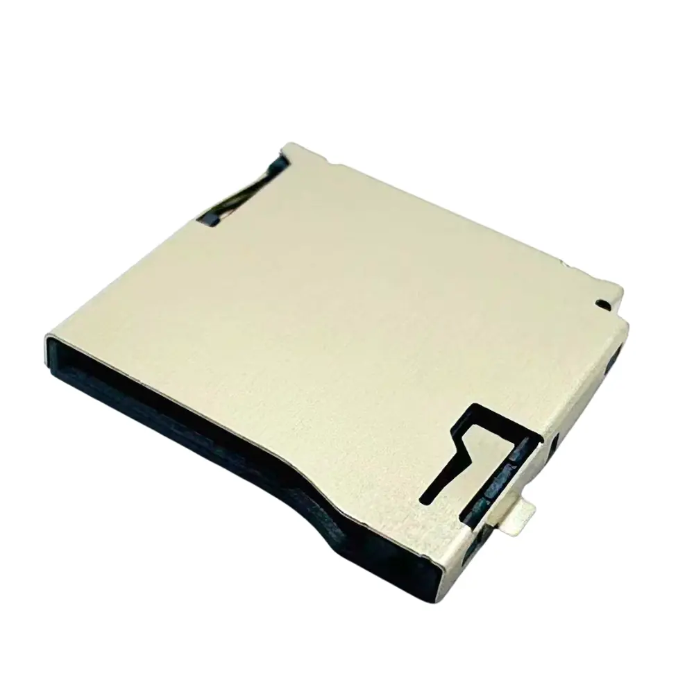 Micro SD Card Connectors | Push-Push Type, H: 2.0mm, Lead-Free TF08F-017-0AG-SHR Micro SD Card Connectors | Push-Push Type, H: 2.0mm, Lead-Free TF08F-017-0AG-SHR