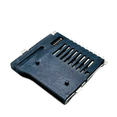 Micro SD Card Connectors | Push-Push MicroSD Card Socket | Low Profile, with Detect Pin TF08F-017-0AG-SHR-- 02