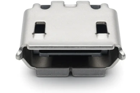 Micro USB B Type 5P Female Connector, SMT + DIP, 7.2mm width, 1A 30V, 10,000 cycles, LCP UL94V-0, Nickel plating, Reinforced shell grounding.