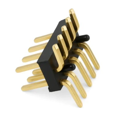 1.27 mm Dual-Row SMT Pin Header, Vertical, Base 1.0 mm (DW-PH-2127298WVnP)