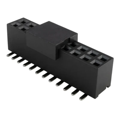 1.27mm Dual Row SMT Female Header 4.3mm