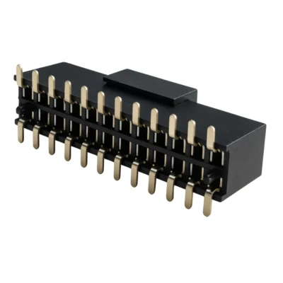 1.27mm Dual Row SMT Female Header 4.3mm