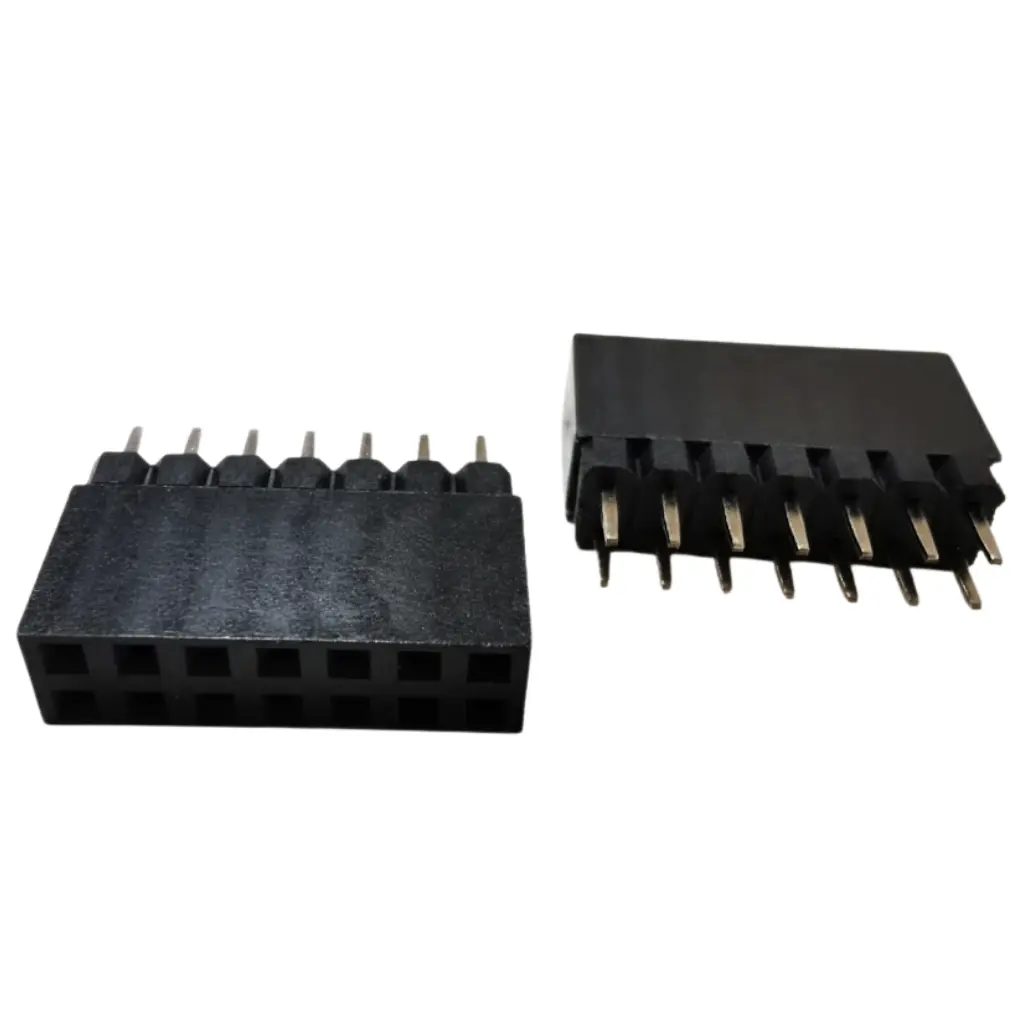 2.54mm Dual Row SMT Female Header 10.5H