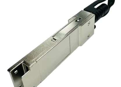 1x1 SFP Cage Kit — SFP+ cage assembly, EMI shielding cage, pull-link latch, zinc alloy cage, grounding springs, tail-sleeve strain relief