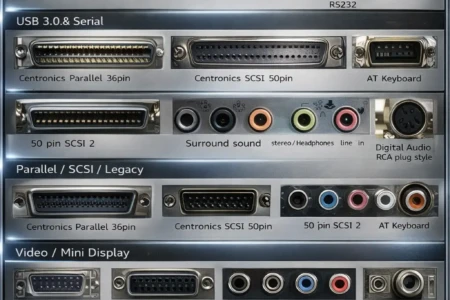 Computer Ports Guide: 10 Essential Ports You Should Know (USB, RJ45, Audio & Video)