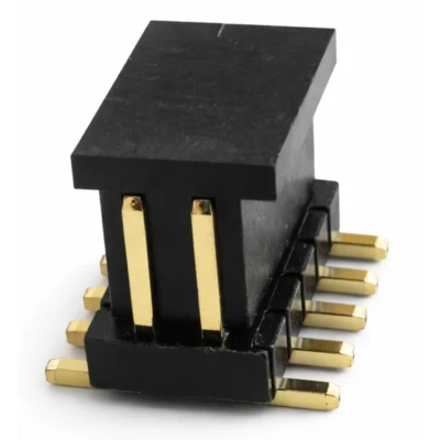 1.27mm SMT dual row pin header DW-PH-212733WVnP-XXTR-01