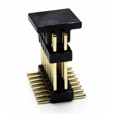 1.0mm pitch SMT dual row pin header DW-PH-210054WVnP-XXTR-01