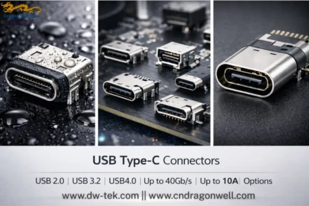 USB Type-C connectors series USB2.0 USB3.2 USB4 up to 40Gbps up to 10A