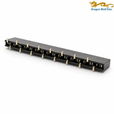 2.54mm Single Row Vertical SMT Female Header H7.1mm