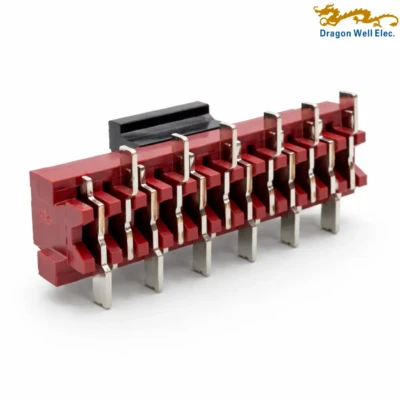 1.27mm Dual Row Vertical SMT Micro Match Female Header H5.00mm