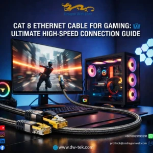 Cat 8 Ethernet Cable for Gaming