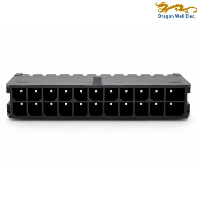 3.00mm Pitch 180° Dual Row Wafer Connector, THT/Through-Hole