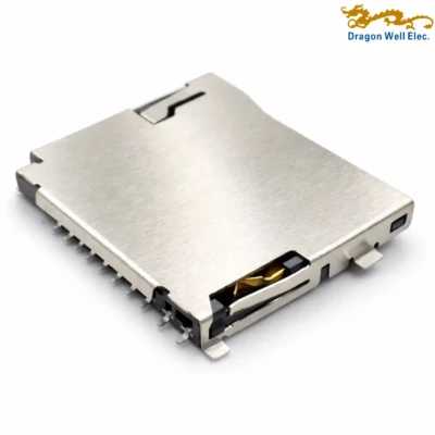 T-Flash Card Socket 1-85H PCB Mount