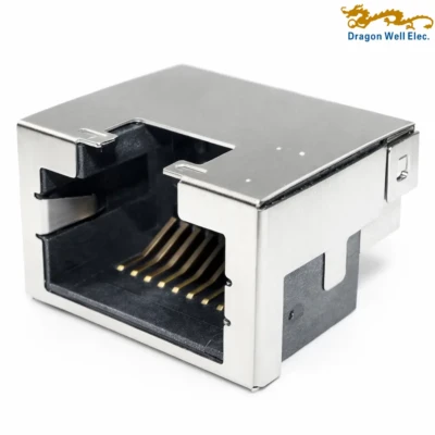 RJ45 1 Port Female DIP Connector H4.10