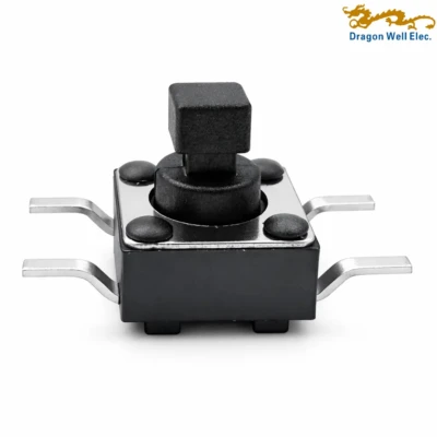 6×6mm Tact Switch 4 Pin Right Angle 7.3mm Height