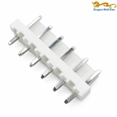 5.00mm Pitch DIP 180° Single Row Wafer Connector 6 Pin