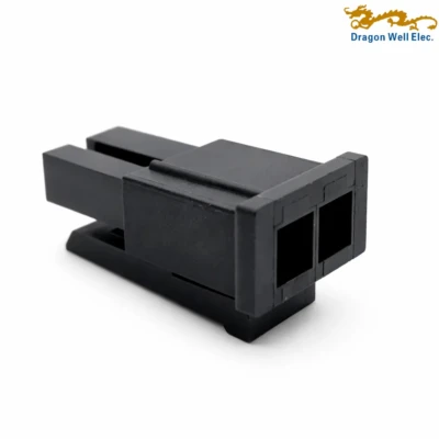 3.00mm Crimp Style Connector Housing 2 Pin, Reliable Cable Mount Type (DW-HG-1300168WV02P-PE-01)