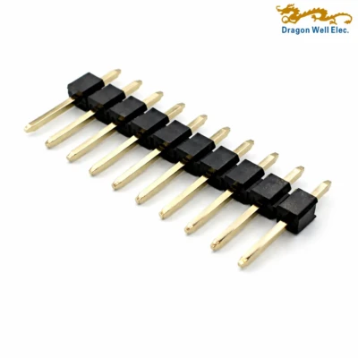 Recent 5 2.54mm Single Row Pin Header, Vertical DIP/THT