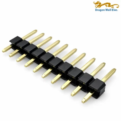 2.54mm Single Row Pin Header, Vertical DIP/THT