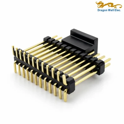 1.00 Pitch Pin Header Dual Row SMT Type Base 1.00H