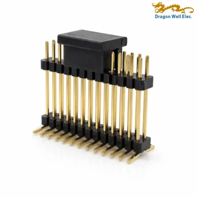 1.00 Pitch Pin Header Dual Row SMT Type Base 1.00H
