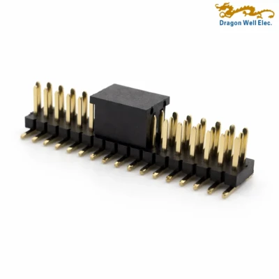 1.27 Pin Header Dual Rows SMT Type Base 1.00H
