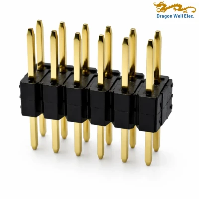 2.54 Pitch Pin Header Dual Row H2.0mm DIP Header