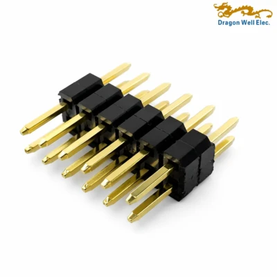 2.54 Pitch Pin Header Dual Row H2.0mm DIP Header