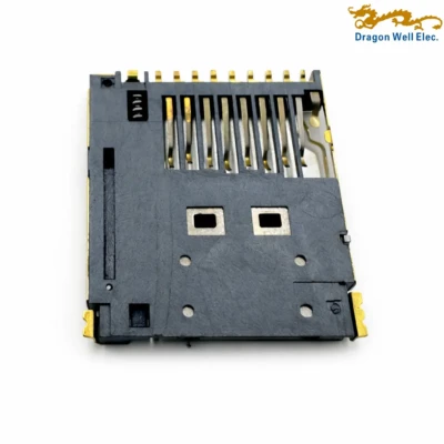 Micro SD Card Socket PUSH/PUSH 1.68H with CD Pin SMT