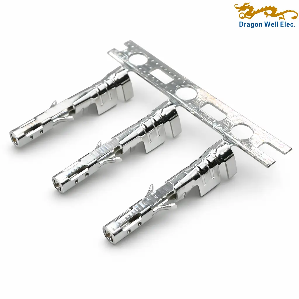 3.00mm Crimp Terminal Vertical 180° Tin Plated 3.00mm Crimp Terminal Vertical 180° Tin Plated