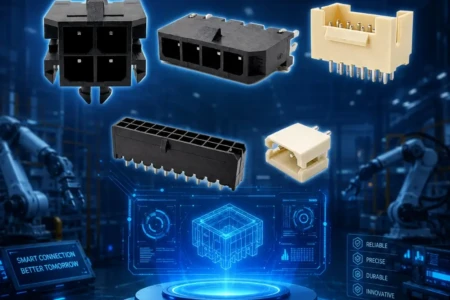 Wafer connector and precision electronic connector solutions for high density PCB and industrial systems