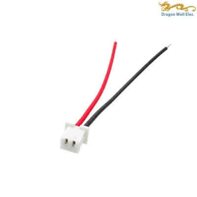 Recent 21 1.25mm 2 pin wire harness with UL1571 AWG 28 red and black leads