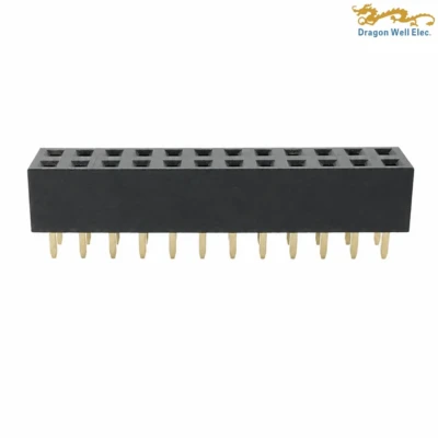 Recent 18 2.54mm 2x12 24-Pin Dual Row Vertical Through-Hole Female Header