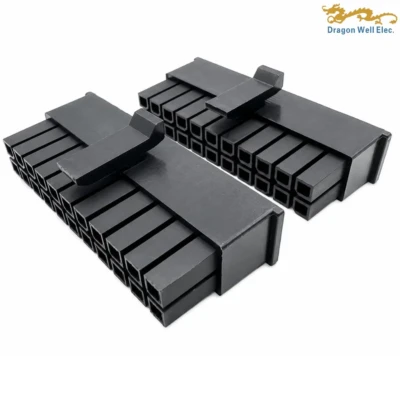 Recent 13 3.00mm Pitch Dual-Row Crimp Connector Housing, 2–24 Circuits