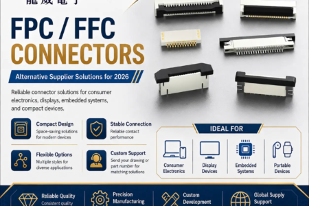 FPC FFC connector alternative suppliers for 2026 by Dragon Well Electronics