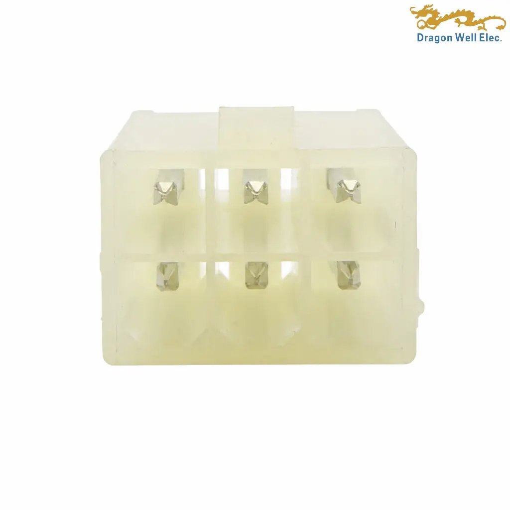 4.20mm vertical dual row wafer connector DW-WF-242050 power connector 4.20mm vertical dual row wafer connector DW-WF-242050 power connector