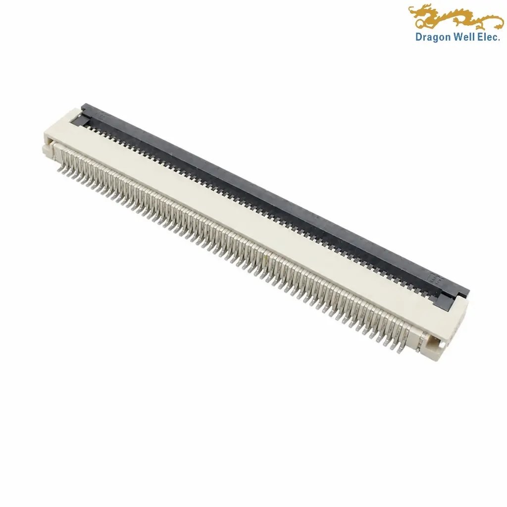 0.5mm FPC Bottom Contact Connector 50V DIP Type 0.5K-DX-nPWB 0.5mm FPC Bottom Contact Connector 50V DIP Type 0.5K-DX-nPWB