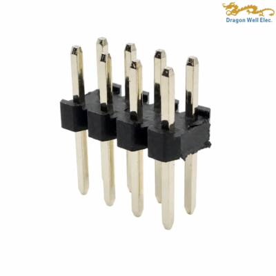 2.00mm dual row THT pin header DW-PH-2200886 vertical PCB connector